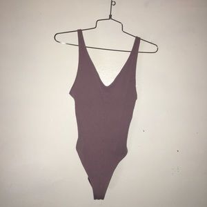 F21 Lilac Bodysuit. Size Medium.